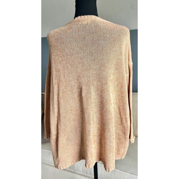 All-Seasons Aerie Tan V-Neck Sweater in XL - Picture 3 of 6